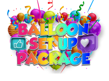 BALLOON SET UP PACKAGE