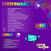 Party Package of 3499