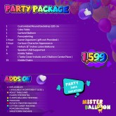 Party Package of 1599