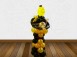 SMILEY FACE GRADUATION STANDING BALLOON