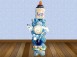 BABY BOY BABY BOTTLE BALLOON STANDING