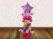 Baby Girl Standing Balloon with Star Super Shape Foil Balloon