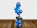 GRADUATION STANDING BALLOON WITH BUNCH OF HELIUM BALLOON